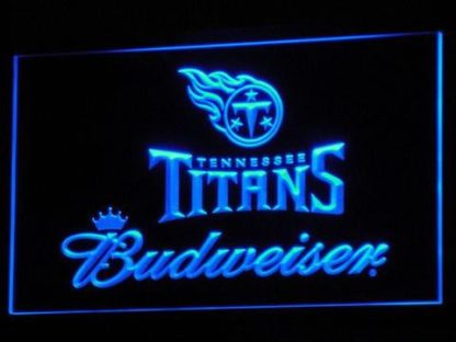 Tennessee Titans Budweiser neon sign LED