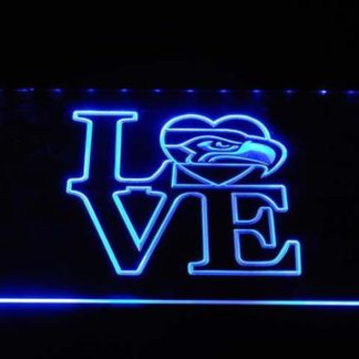 Seattle Seahawks LOVE neon sign LED