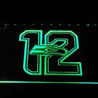 Seattle Seahawks New 12th Man neon sign LED