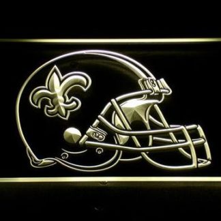 New Orleans Saints Helmet neon sign LED