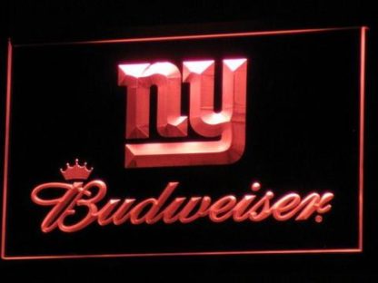 New York Giants Budweiser neon sign LED