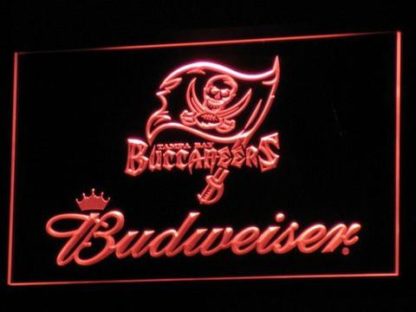 Tampa Bay Buccaneers Budweiser neon sign LED
