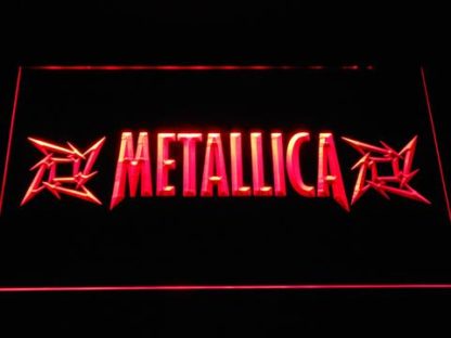 Metallica Stars neon sign LED