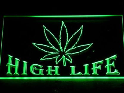 High Life neon sign LED