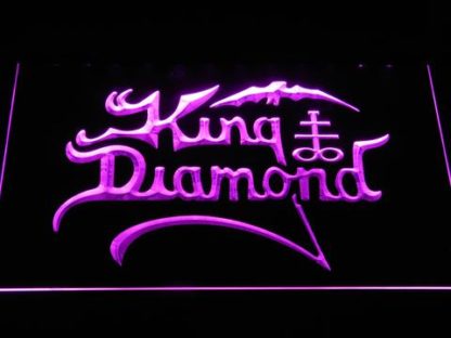 King Diamond neon sign LED