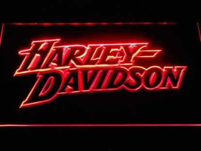 Harley Davidson Stylized Wordmark neon sign LED