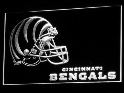 Cincinnati Bengals Helmet neon sign LED