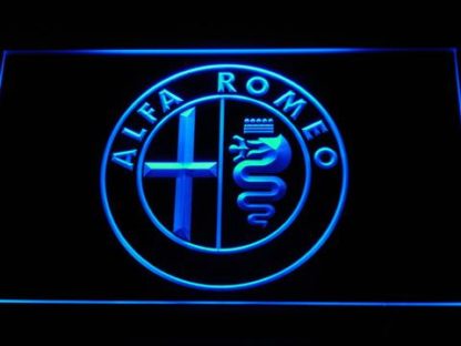 Alfa Romeo neon sign LED