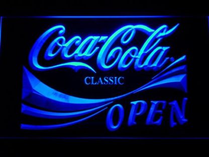 Coca-Cola Open neon sign LED