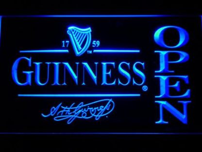 Guinness Signature Open neon sign LED