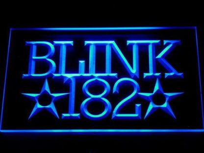 Blink 182 neon sign LED
