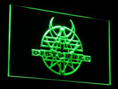 Disturbed neon sign LED