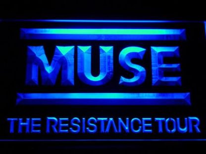 Muse The Resistance Tour neon sign LED