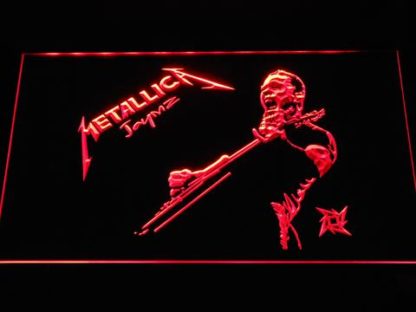 Metallica James Hetfield neon sign LED