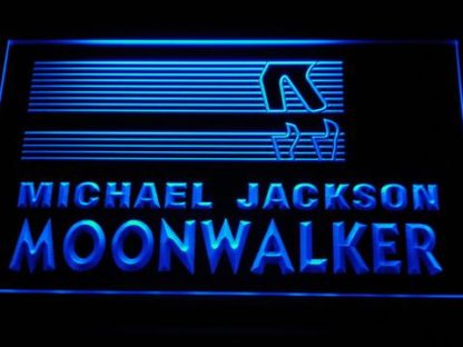 Michael Jackson Moonwalker Bars neon sign LED