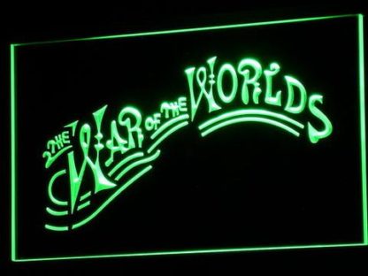 War of the Worlds neon sign LED
