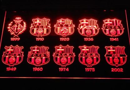 FC Barcelona neon sign LED