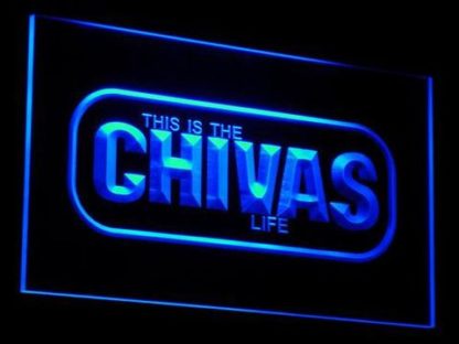 Chivas Regal Life neon sign LED
