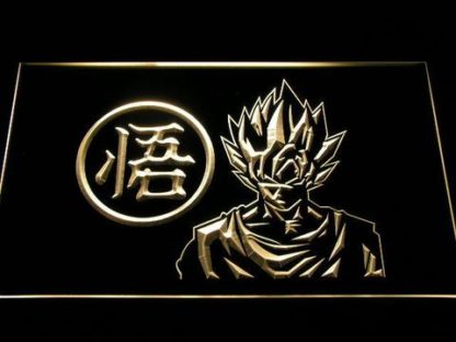 Dragon Ball Z GT  Super Saiyan Son Goku neon sign LED