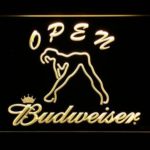 Budweiser Woman's Silhouette Open - Image 6