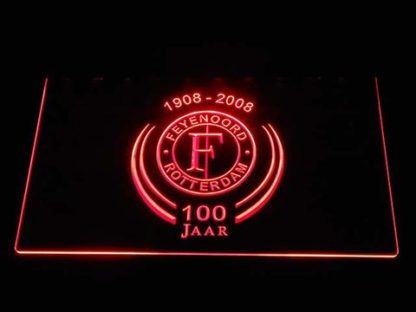 Feyenoord Rotterdam 1908- 2008 neon sign LED