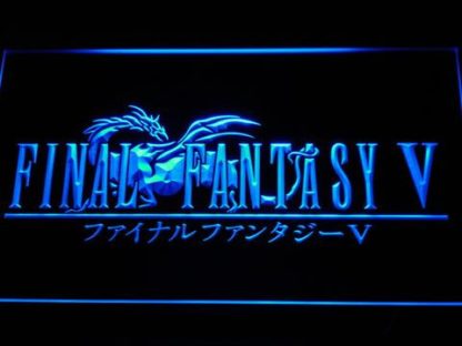 Final Fantasy V neon sign LED