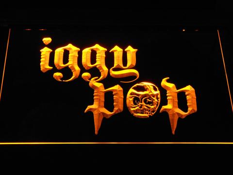 Iggy Pop Skull Ring neon sign LED