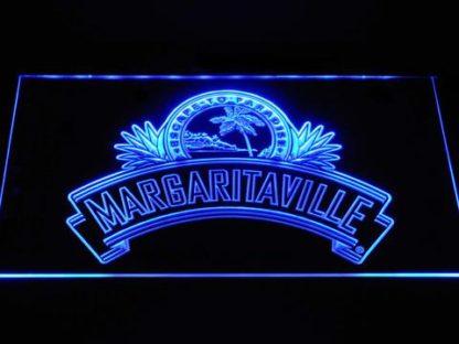 Jimmy Buffett's Margaritaville Ribbon neon sign LED