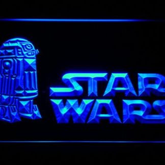 Star Wars R2-D2 Title Card neon sign LED
