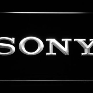 Sony neon sign LED