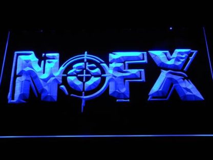 NOFX Target Logo neon sign LED