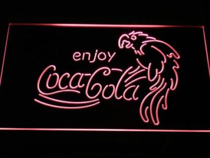 Coca-Cola Parrot neon sign LED