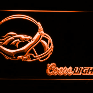 Denver Broncos Coors Light neon sign LED