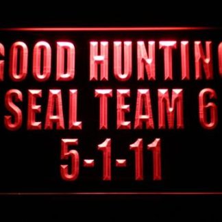 US Navy SEAL Team 6 5-1-11 neon sign LED