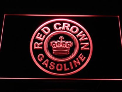 Red Crown Gasoline neon sign LED