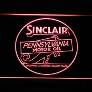 Sinclair Motor Oil neon sign LED