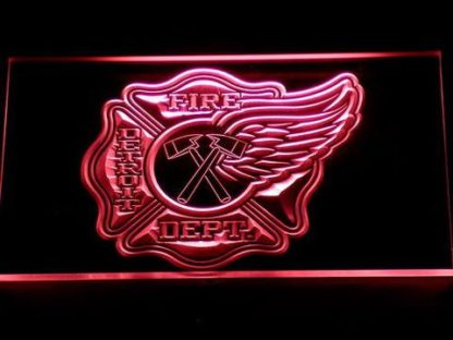 Fire Department Detroit neon sign LED