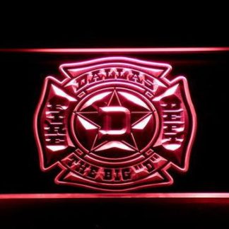 Fire Department Dallas neon sign LED