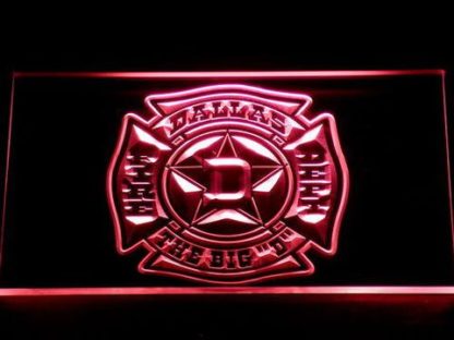 Fire Department Dallas neon sign LED