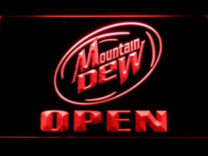 Mountain Dew Open neon sign LED