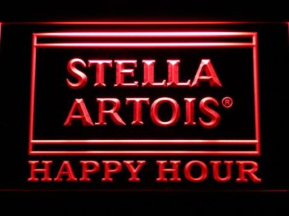 Stella Artois Happy Hour neon sign LED