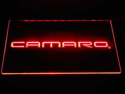 Chevrolet Camaro neon sign LED