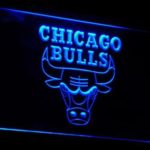 Chicago bulls store neon light