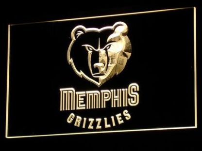 Memphis Grizzlies neon sign LED