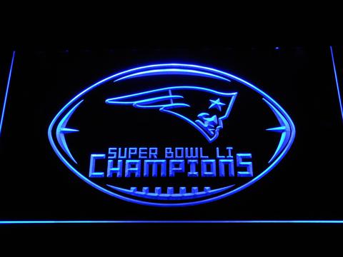 New England Patriots Super Bowl 51 Champions neon sign LED