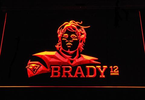 New England Patriots Tom Brady neon sign LED
