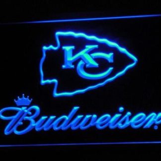 Kansas City Chiefs Budweiser neon sign LED