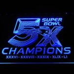 New England Patriots 5X Super Bowl Champions - Image 2