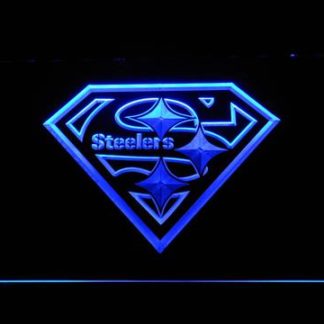 Pittsburgh Steelers Superman neon sign LED