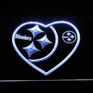 Pittsburgh Steelers Heart neon sign LED